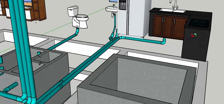 Cách lắp đặt hệ thống thoát nước trong nhà