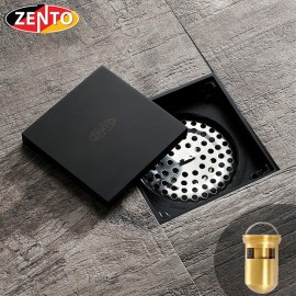 Thoát sàn chống mùi Black series ZT529 (100x100mm)