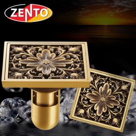 Thoát sàn chống mùi giả cổ 3D Zento ZT659