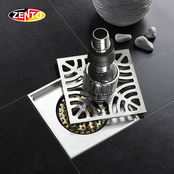 Phễu thoát sàn, máy giặt chuyên dụng Zento ZT571 Double (120x120mm)